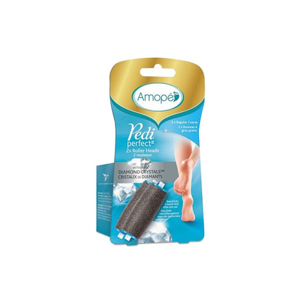 RAC93198 AMOPE Pedi Perfect Electronic Foot File Refill, Gray, 2/Pack