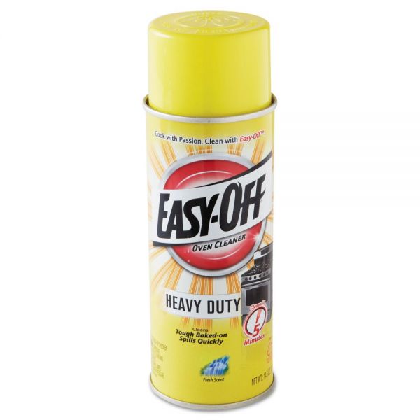 RAC87980 EASY-OFF Heavy Duty Oven Cleaner, Fresh Scent, Foam, 14.5 oz Aerosol, 6/Carton