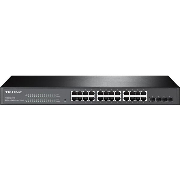 SYNX4334905 TP-LINK JetStream 24-Port Gigabit Smart Switch with 4 SFP Slots
