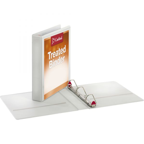 CRD32115 Cardinal Antimicrobial 1 1/2" 3-Ring View Binder
