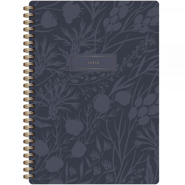NOTM308613 Botanical Composition Spiral-Bound Notebook 7"X9.5"