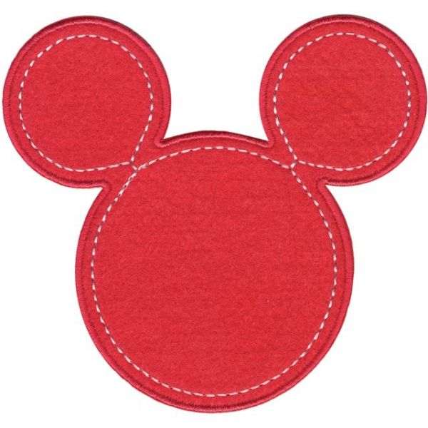 NOTM111344 Disney Mickey Mouse Iron-On Applique
