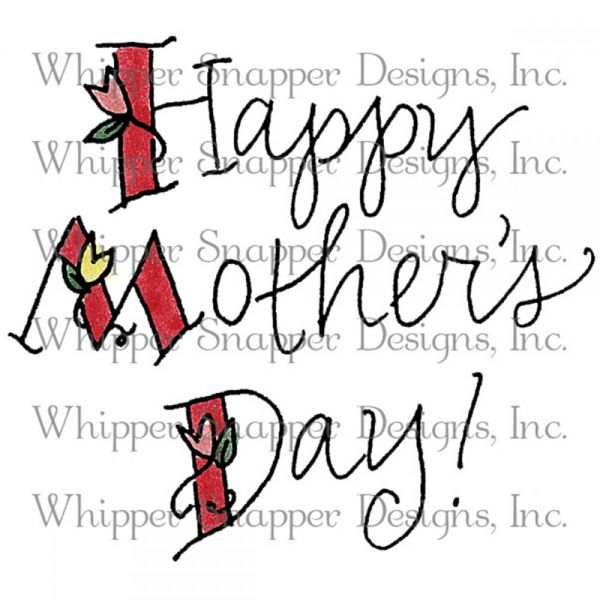 NOTM336070 Whipper Snapper Cling Stamp 4"X6"