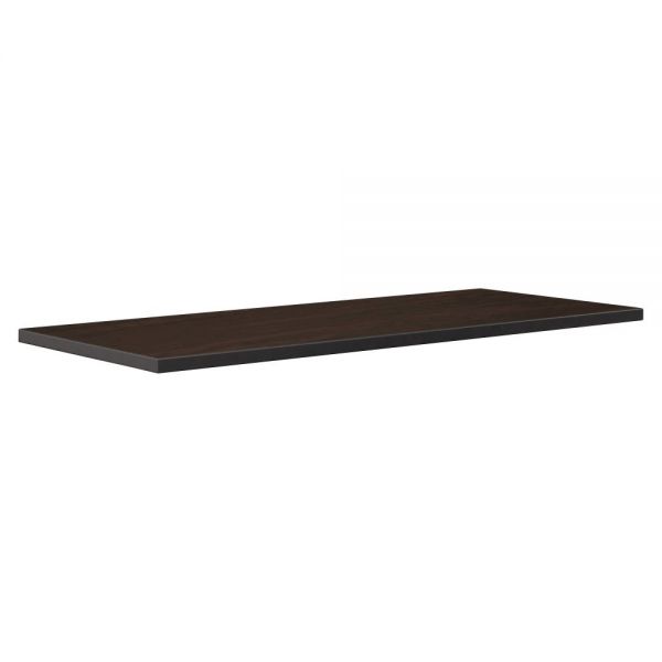 LLR62564 Lorell Invent Training Table Espresso Tabletop