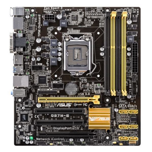 SYNX3554355 Asus Q87M-E Desktop Motherboard - Intel Q87 Express Chipset - Socket H3 LGA-1150 - Retail Pack