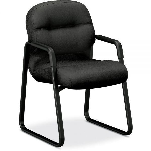 HON2093NT19T HON Pillow-Soft 2093 Series Sled Base Guest Chair