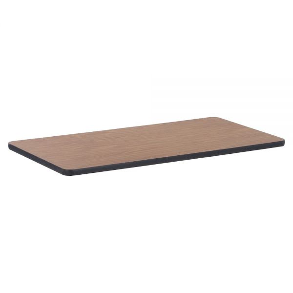 LLR99894 Lorell Med Oak Laminate Rectnglr Activity Tabletop