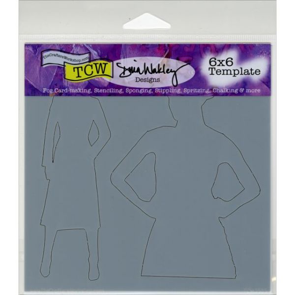 NOTM024798 Crafter's Workshop Template 6"X6"