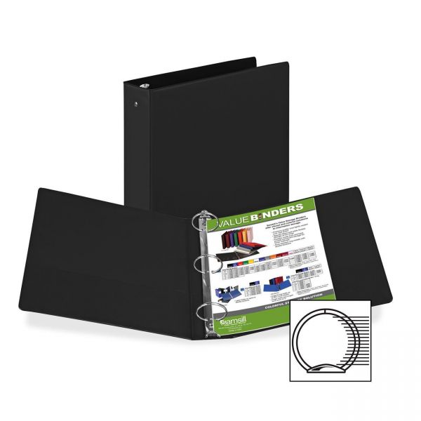 SAM11600 Samsill Suede Embossed 2" 3-Ring Binder