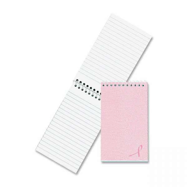 RED31121 National Brand Pink Ribbon Memo Notebook