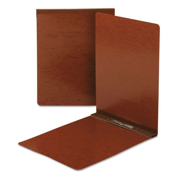SMD81725 Smead End Opening Pressboard Report Cover, Prong Fastener, Letter, Red