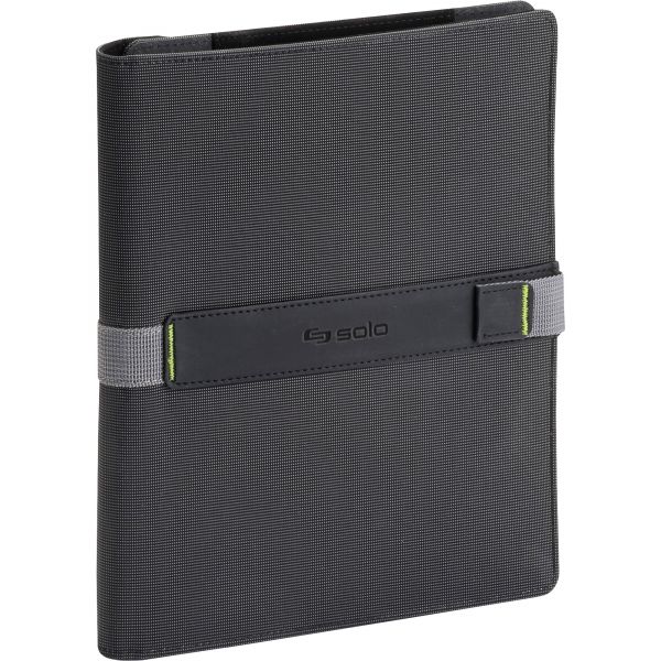 USLSTM2234 Solo Surge Universal Tablet Case for 8.5"-11" Tablets, Black/Gray
