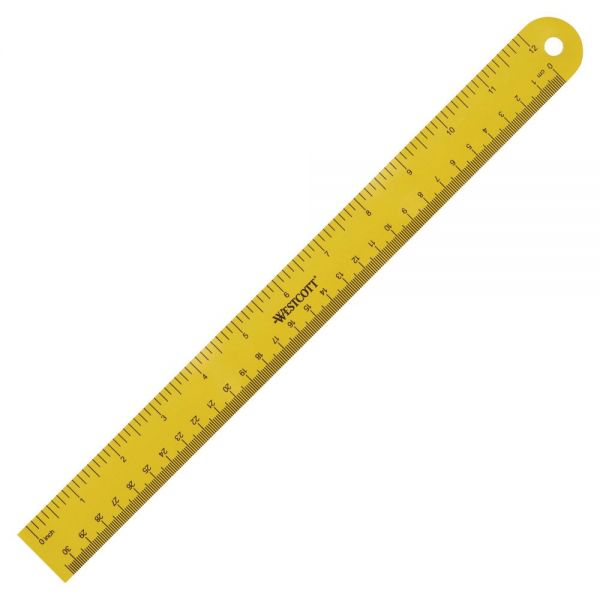 ACM15990 Westcott 12" Magnetic Ruler