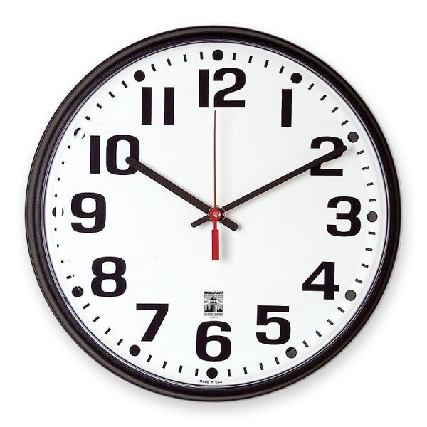 NSN5573148 SkilCraft Self-Set Wall Clock