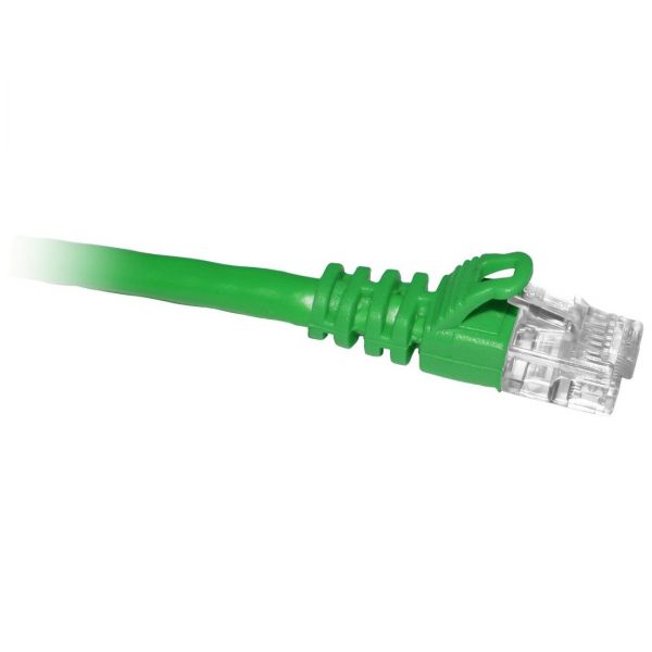IGRMQY1828 ClearLinks 14FT Cat5E 350MHZ Green Molded Snagless Patch Cable