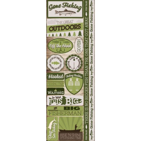 NOTM296848 Signature Series Cardstock Combo Sticker 4.25"X12"