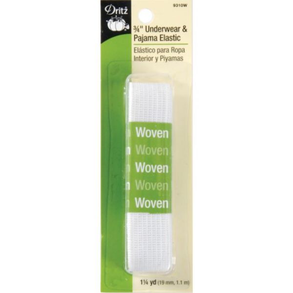 NOTM103335 Underwear & Pajama Elastic 3/4"X1-1/4yd