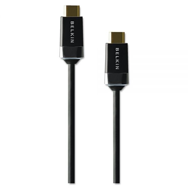 BLKAV1005006 Belkin HDMI 3D Ready Cable with Ethernet, 6 ft, Black