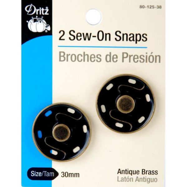 NOTM093287 Sew-On Snaps