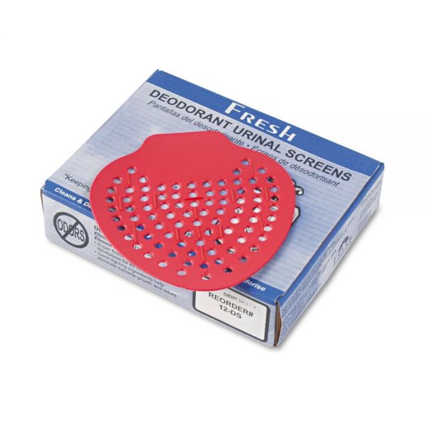 FRS12DSCFCT Fresh Products Deodorant Urinal Screens, Cherry Scent, 12/Box, 6 Boxes/Carton
