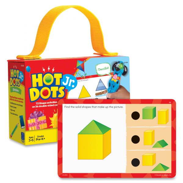EII2355 Hot Dots Jr. Card Set Shapes