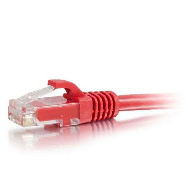 SYNX1612636 5ft Cat6 Snagless Unshielded (UTP) Network Patch Cable - Red