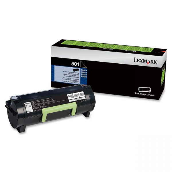 SYNX3402655 Lexmark 501 Black Return Program Toner Cartridge (50F1000)