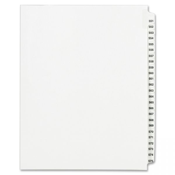AVE82301 Avery Side Tab Collated Legal Index Dividers