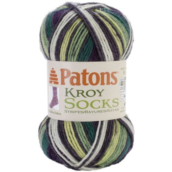 NOTM061574 Patons Kroy Socks Yarn - Bramble Stripes