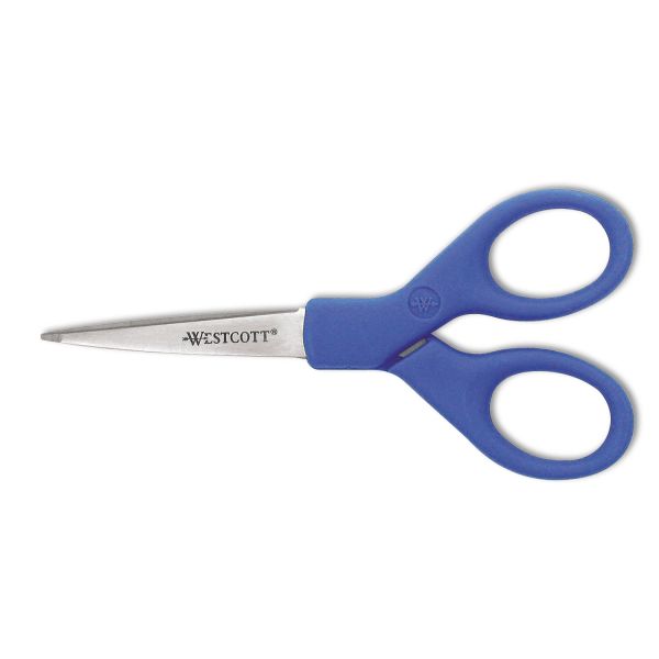 ACM44216 Westcott Preferred Line Stainless Steel Scissors, 5" Long, Blue