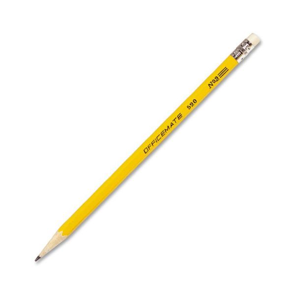 OIC66520 Officemate Nontoxic #2 Wood Pencils