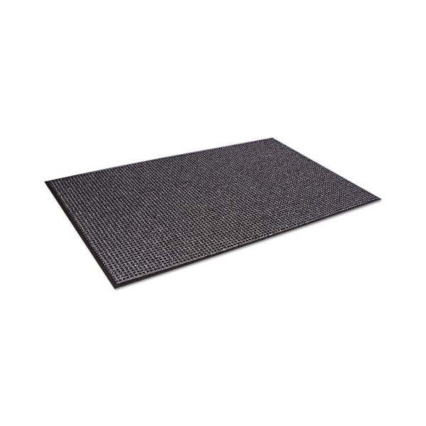 CWNOXH035GY Crown Oxford Wiper Mat, 36 x 60, Black/Gray
