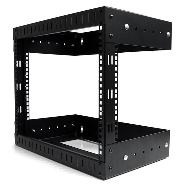 SYNX2922510 StarTech.com 8U Open Frame Wall Mount Equipment Rack - Adjustable Depth