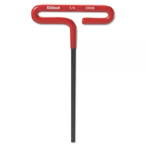 EKL51610 Eklind T-Handle Hex Wrench, Cushion Grip, 5/32", 6" Long