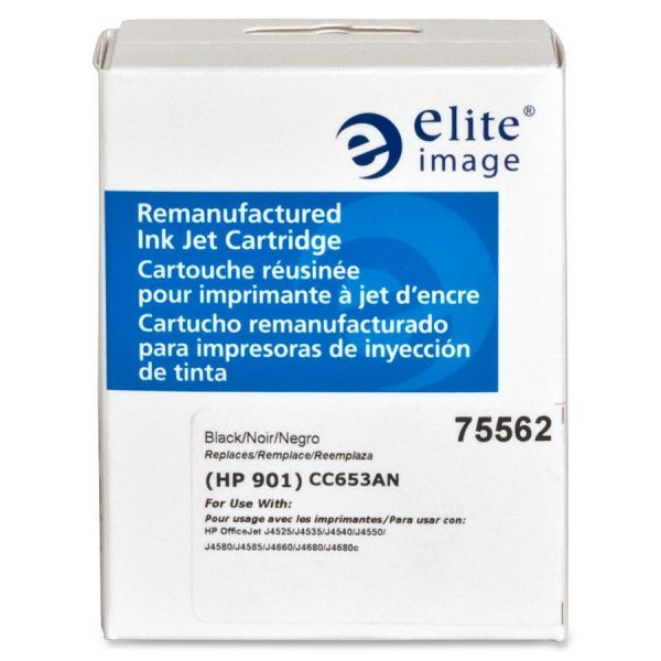 ELI75562 Elite Image Remanufactured HP CC653AN Ink Cartridge