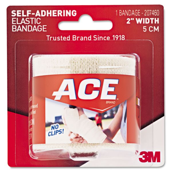 MMM207460 ACE Self-Adhesive Bandage, 2" x 50"