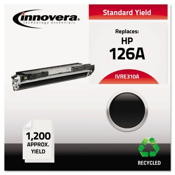 IVRE310A Innovera Remanufactured CE310A (126A) Toner, Black