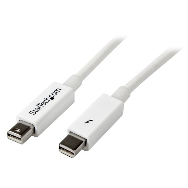 SYNX3538496 StarTech.com 1m White Thunderbolt Cable - M/M