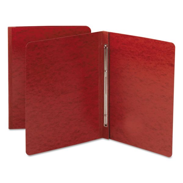 SMD81251 Smead Side Opening Pressboard Report Cover, Prong Fastener, Letter, Bright Red