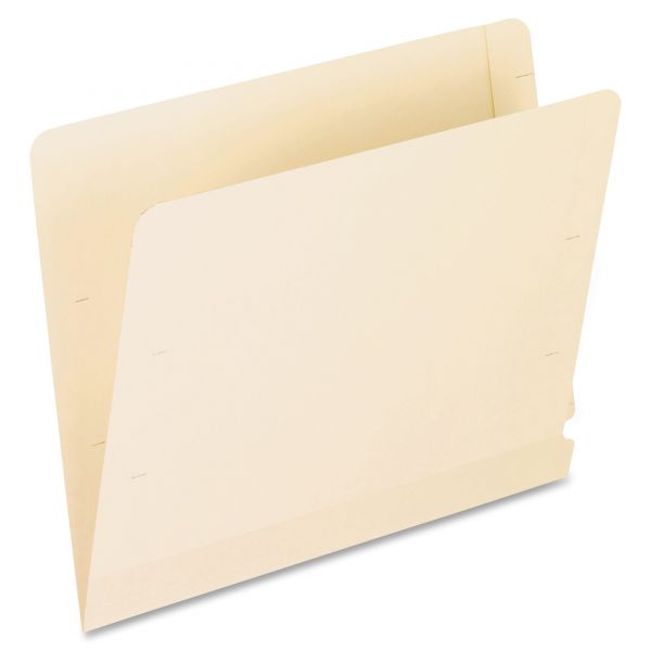 PFX11230 Pendaflex Laminate Spine Shelf File Folder, Straight Tab, 14 pt Manila, Letter, 50/Box