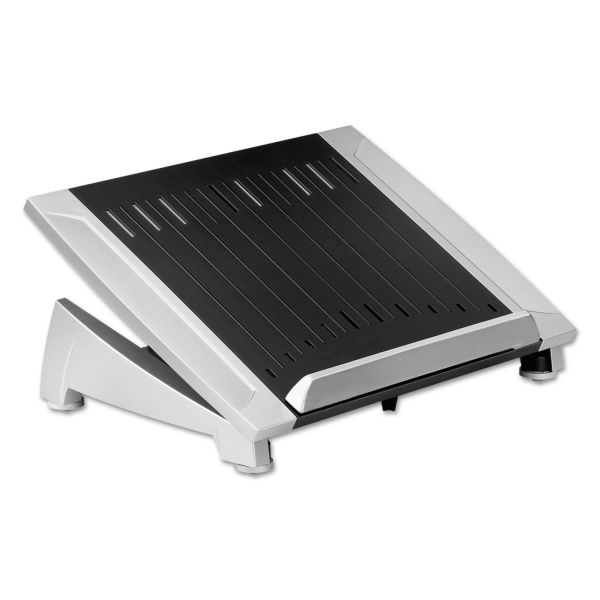 FEL8036701 Fellowes Office Suites Laptop Riser Plus, 15 1/16 x 10 1/2 x 6 1/2, Black/Silver