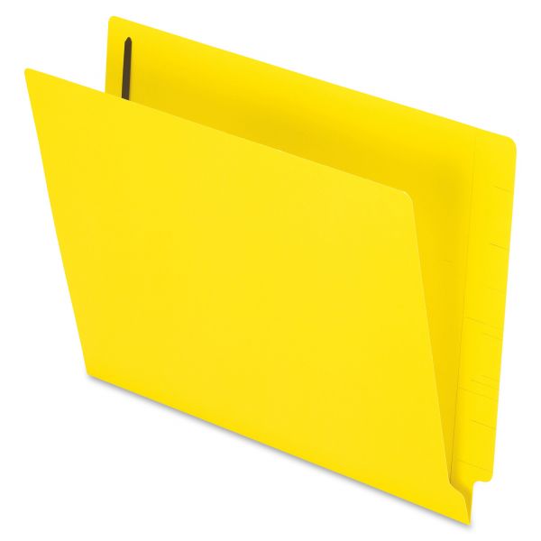 PFXH10U13Y Pendaflex Reinforced End Tab Expansion Folders, Two Fasteners, Letter, Yellow, 50/Box