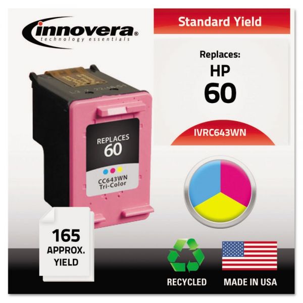 IVRC643WN Innovera Remanufactured CC643WN (60) Ink, Tri-Color