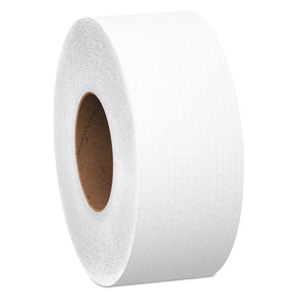 KCC07304 Cottonelle JRT Jr. Roll Tissue, 2-Ply, 7.9"dia, 750ft, 12/Carton