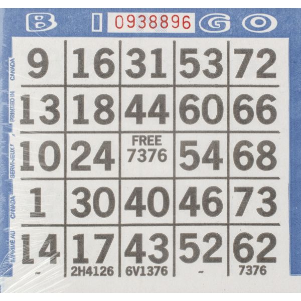 Bingo Game Sheets 8