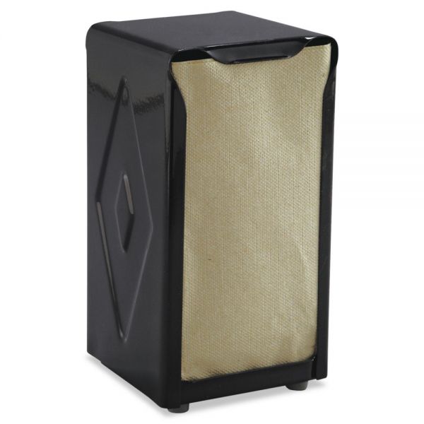 SJMH900BK San Jamar Tabletop Napkin Dispenser, Tall Fold, 3 3/4 x 4 x 7 1/2, Capacity: 150, Black