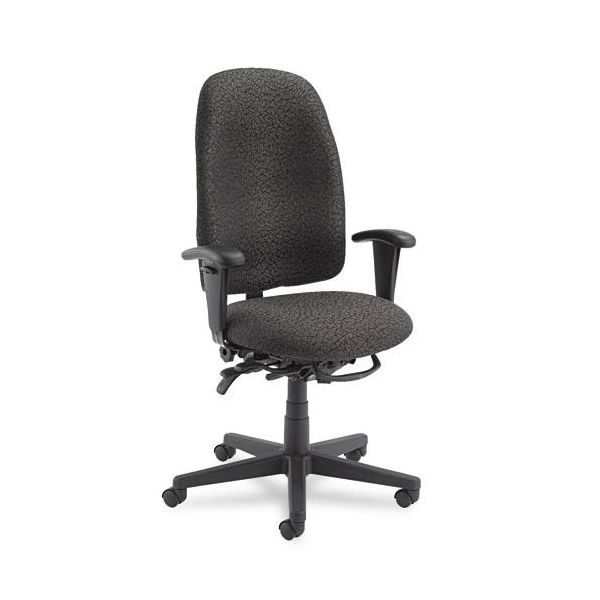 GLB32173NBKSH18 Granada Series High Back Multi-Tilter Chair