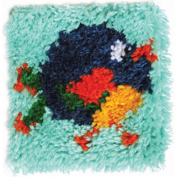 NOTM538089 Wonderart Latch Hook Kit 8"X8"