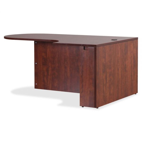 LLR59552 Lorell Essentials Series Cherry Laminate Office Desking
