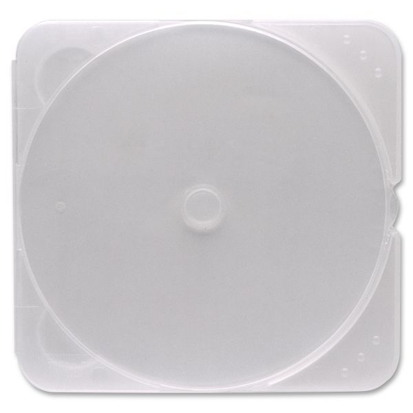 VER93975 Verbatim TRIMpak CD/DVD Case, Clear, 200/Pack